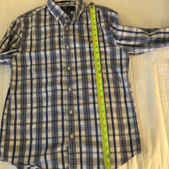 Vineyard Vines Button Down Slim-Fit Whale Shirt. Size Small. - Picture 5 of 7